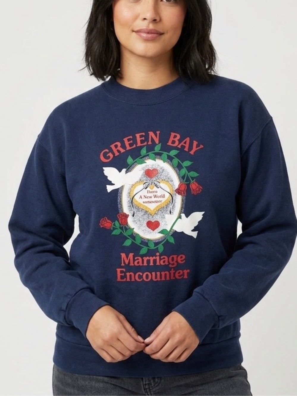 Fruit of the Loom Vintage Green Bay Marriage Encounter Sweatshirt